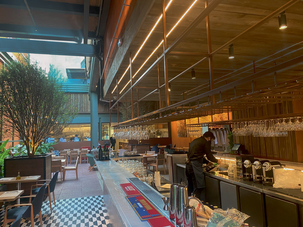 A gastronomia em lenta recuperação