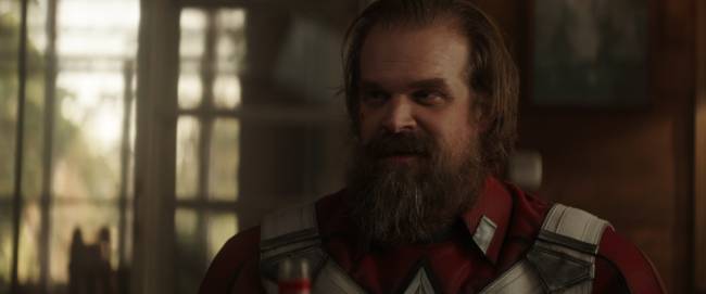 David Harbour David Harbour em cena como Alexei em Viúva Negra