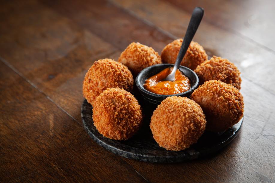 Bolinho de pato: feito com tucupi e jambu