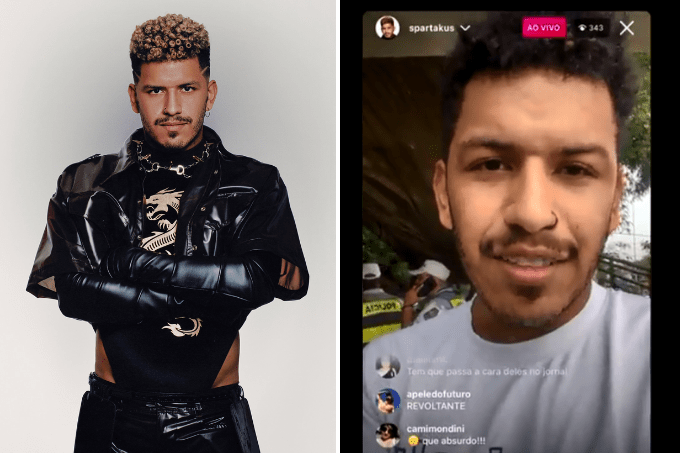 Influencer e apresentador da MTV acusa policiais militares de racismo