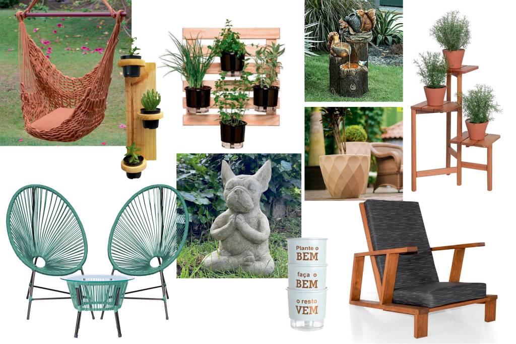 Cantinho relax: 16 produtos para um jardim confortável e aconchegante