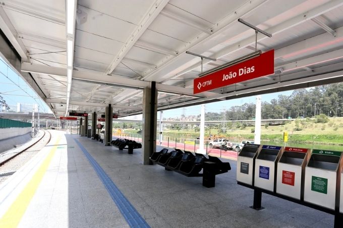 Estação João Dias, da Linha 9-Esmeralda, é inaugurada