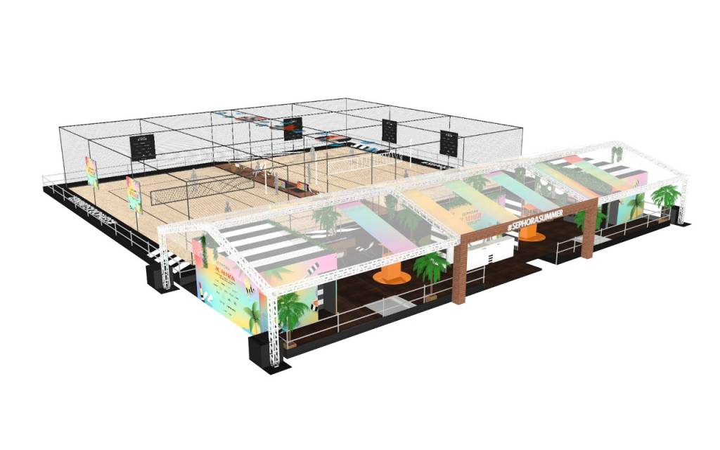 Shopping Eldorado inaugura arena de beach tennis no próximo ano