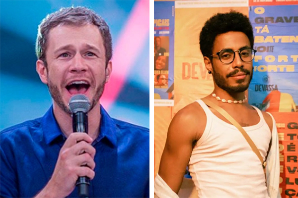 Briga de Ícaro Silva e Tiago Leifert ressurge nas redes após comentário do apresentador