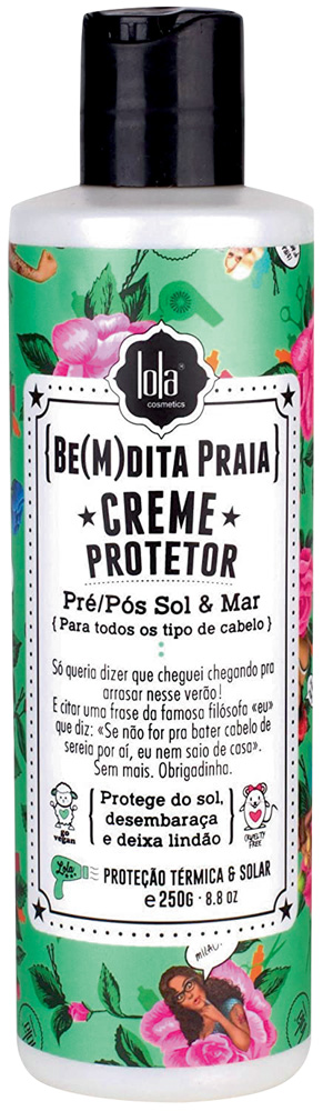 creme.jpg Um pote de creme de cabelo verde com flores