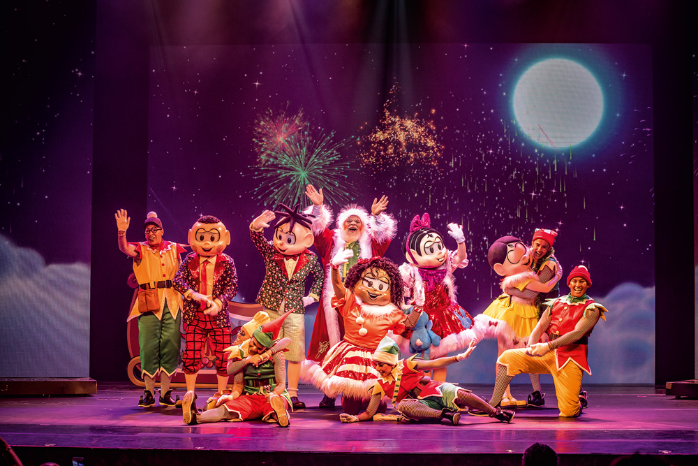 Aventura natalina da Turma da Mônica faz nova temporada no Teatro Bradesco