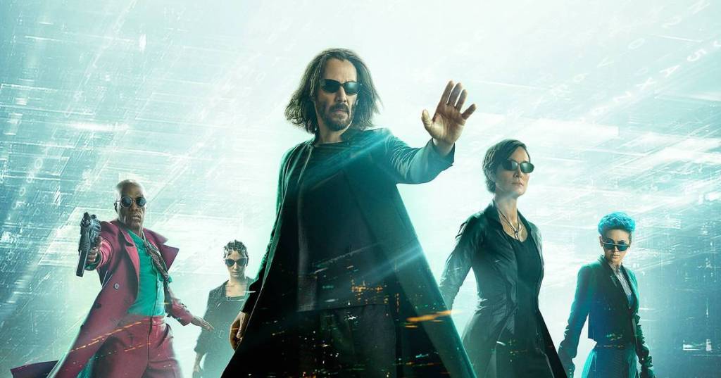 Sem o impacto visto em 1999, Matrix Resurrections se apoia nas próprias referências