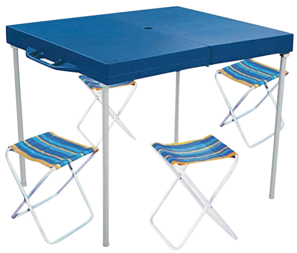 mesinha.jpg Uma mesa com quatro banquinhos