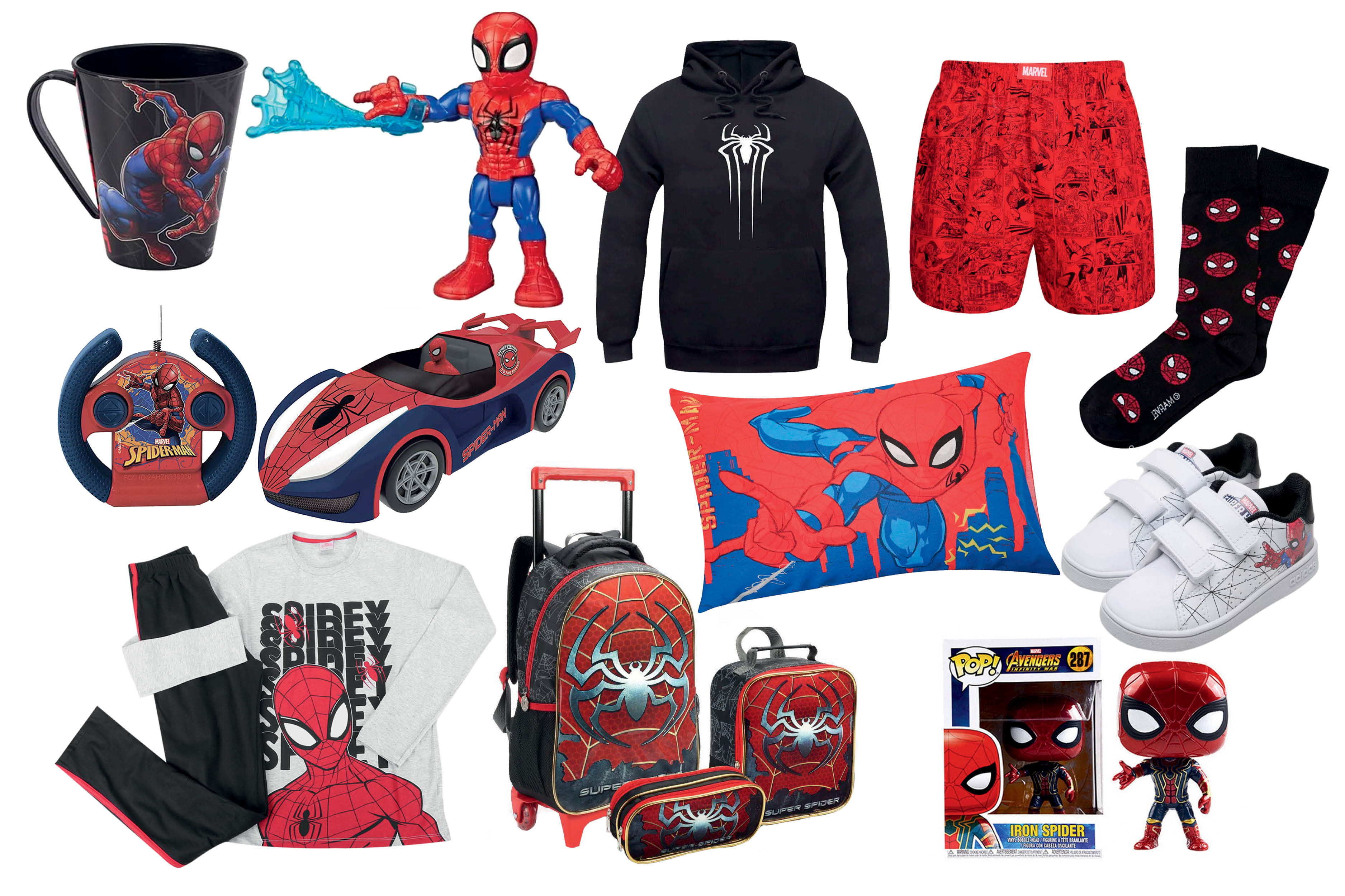 Como um herói: itens para ficar no clima do Homem-Aranha