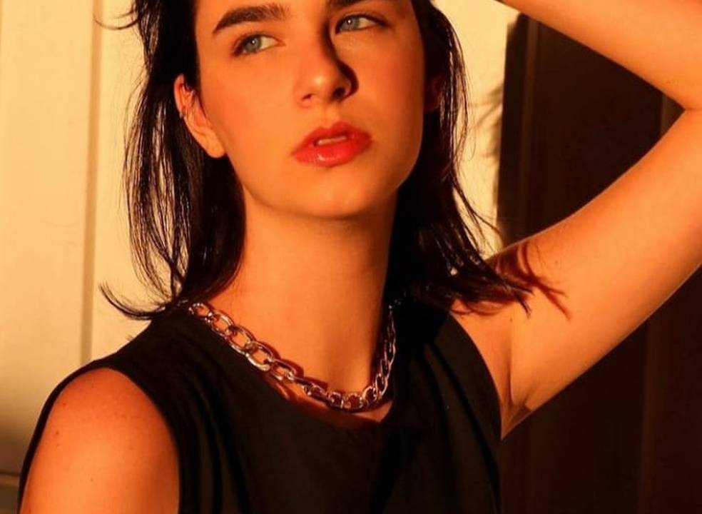 A imagem mostra da modelo Valentina Boscardin