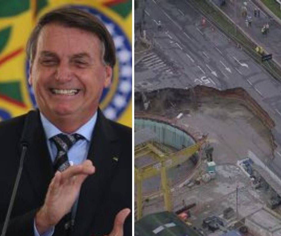 Bolsonaro zomba de acidente na marginal: “Transposição do Tietê”