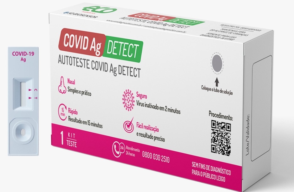 agDetect autoteste de Covid