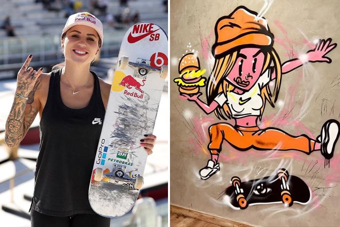 Skatista Letícia Bufoni abre hamburgueria em Guarulhos