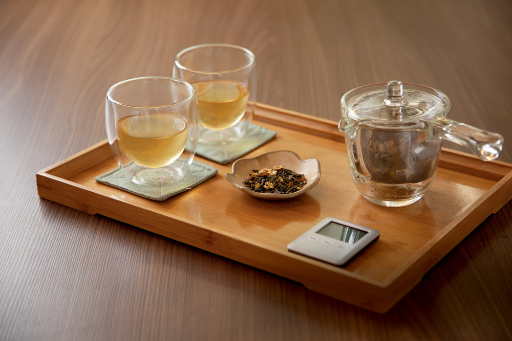 Na Mori Chazeria, pode-se apreciar uma longa lista de chás