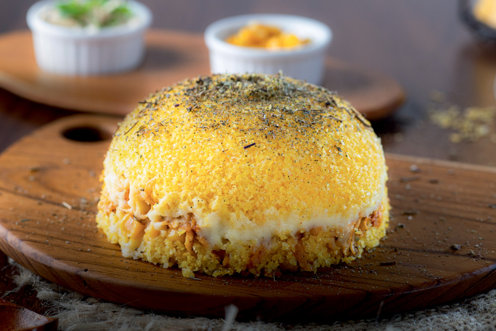 Conheça o Fortal Cuscuz, onde a pedida nordestina pode ter banana, frango, catupiry…