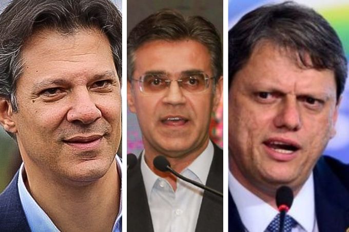 Ipec em São Paulo: Haddad tem 34%, Tarcísio, 22%, Rodrigo, 18%