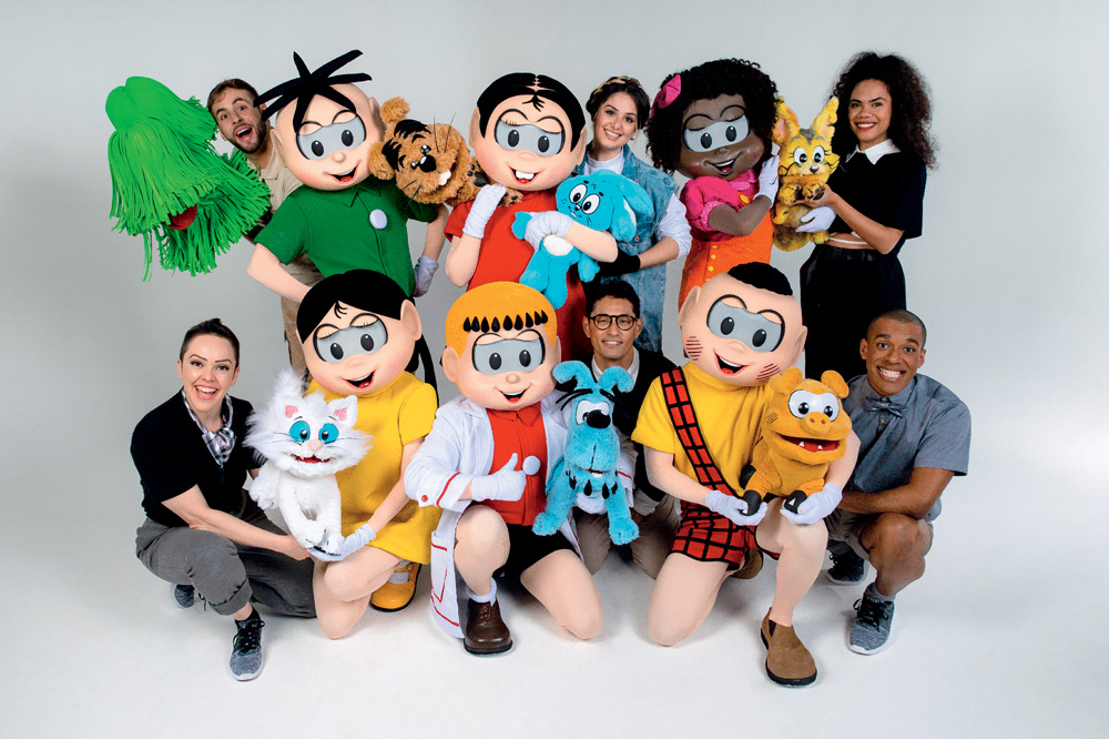 Peça musical reúne pela primeira vez pets da Turma da Mônica