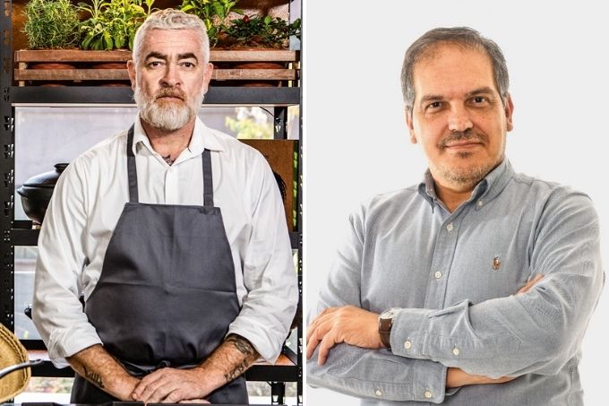 imagem de alex atala e arnaldo lorençato
