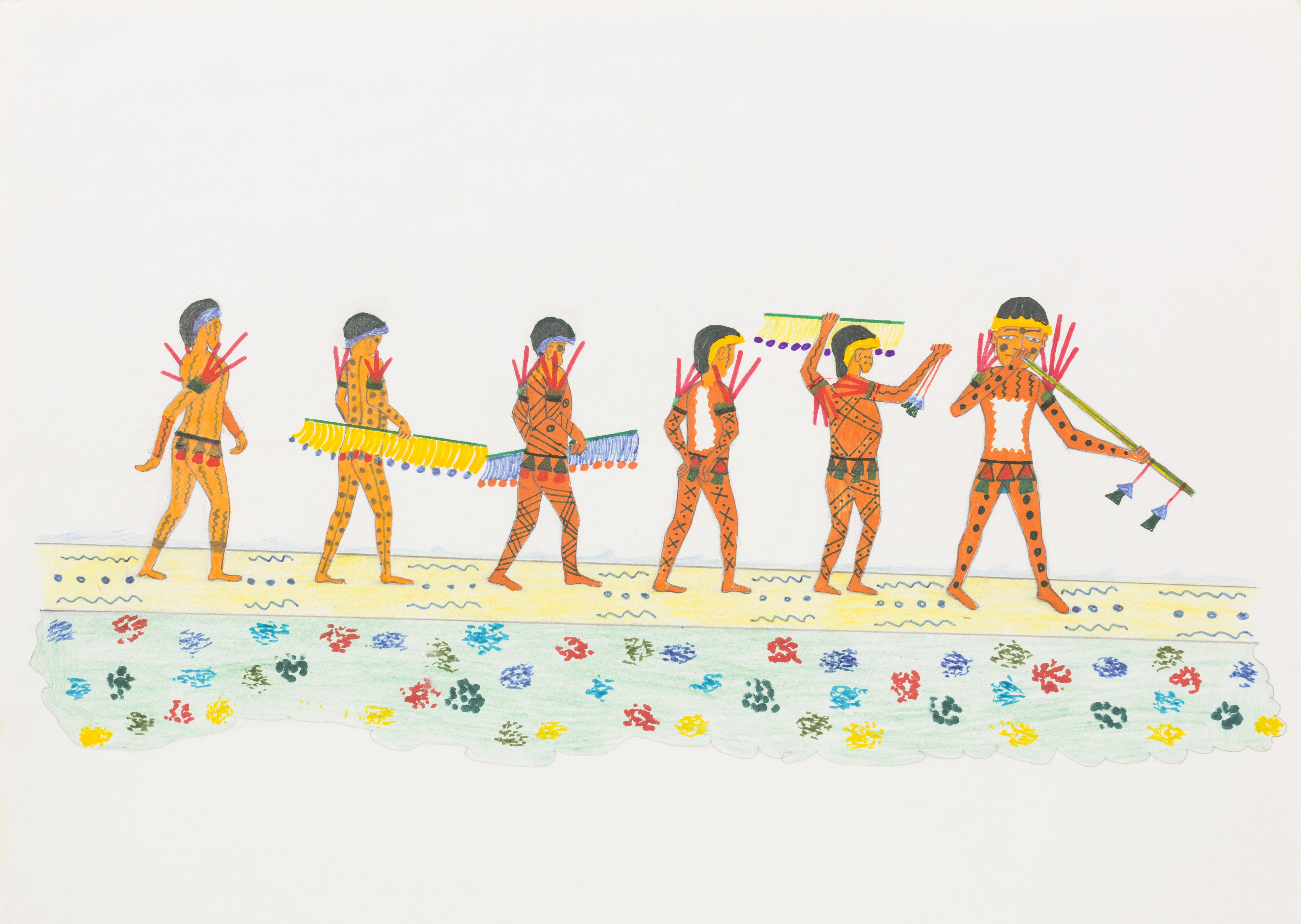 Masp recebe primeira mostra individual de Joseca Yanomami