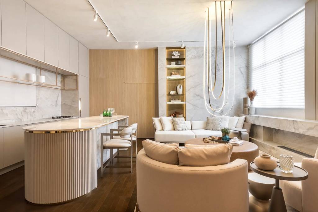 griff-arquitetura-manhattan-loft-foto-macarios-1-e1656084418939 Manhattan Loft, por Griff Arquitetura. Projeto da CASACOR Paraná 2022.