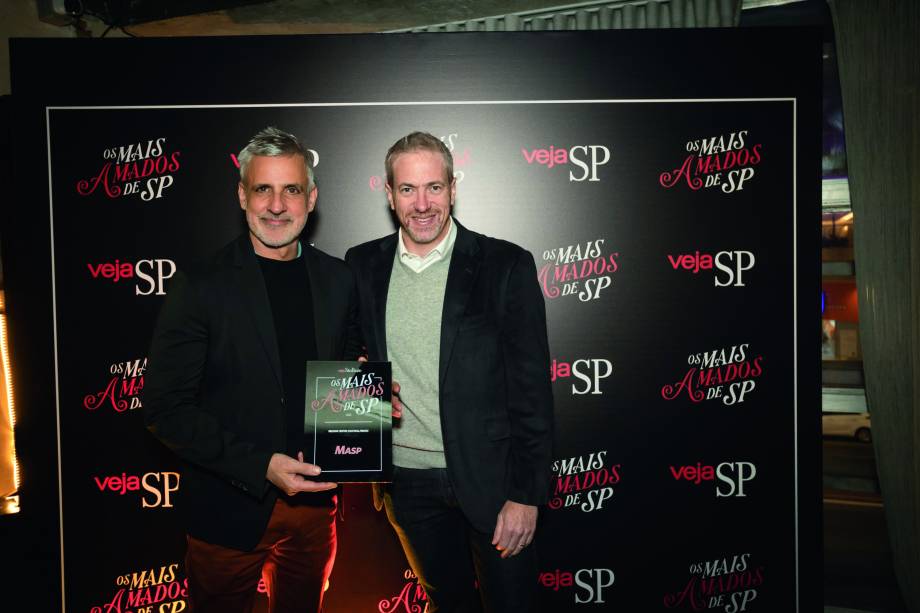 Adriano Pedrosa, diretor artístico do Masp, o museu preferido, com Jack Blanc