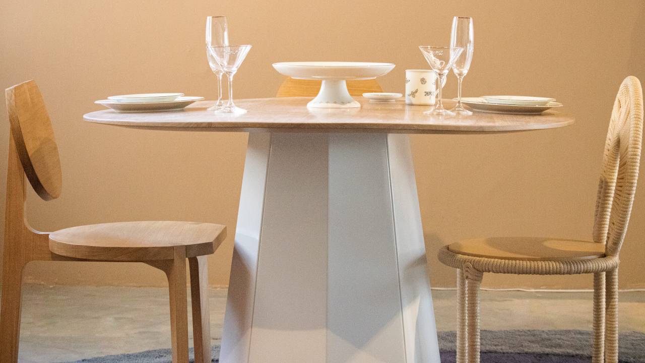 Mesa de Jantar Pole, de Velt