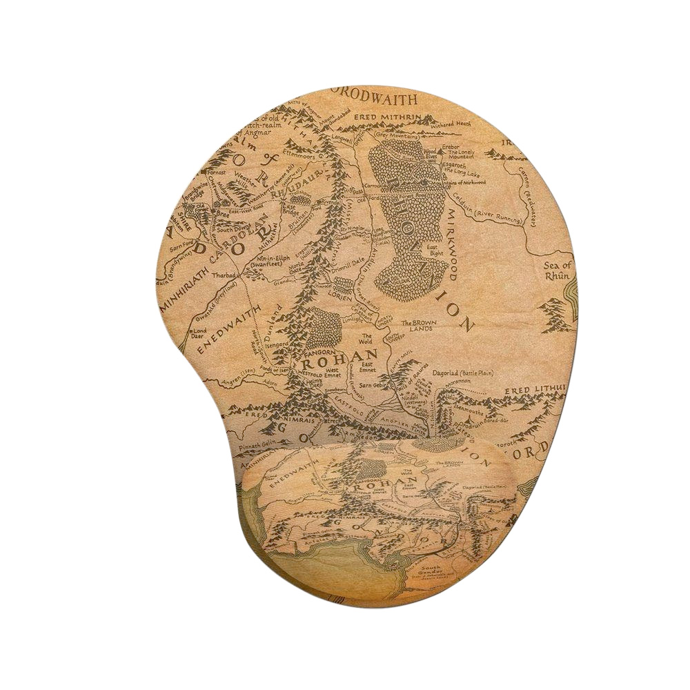 Mousepad.jpg Mouse pad estampado com mapa da Terra-média