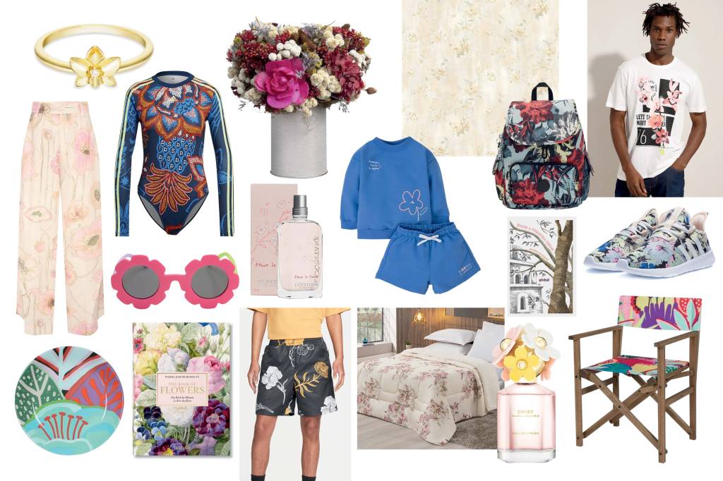 Tempo de florir: compras para incluir a primavera no seu dia a dia