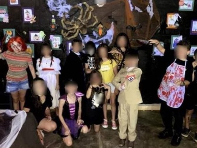 Criança usa fantasia de Hitler em festa de escola no interior de SP
