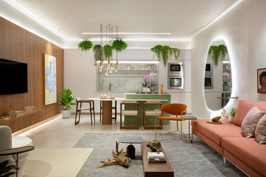 Sala do Viver. Gabi Pontual - CASACOR Pernambuco 2021 Sala do Viver. Gabi Pontual - CASACOR Pernambuco 2021