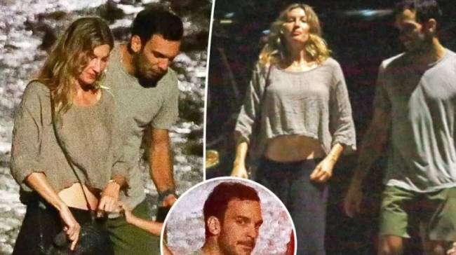 Gisele com Joaquim Valente, na Costa Rica