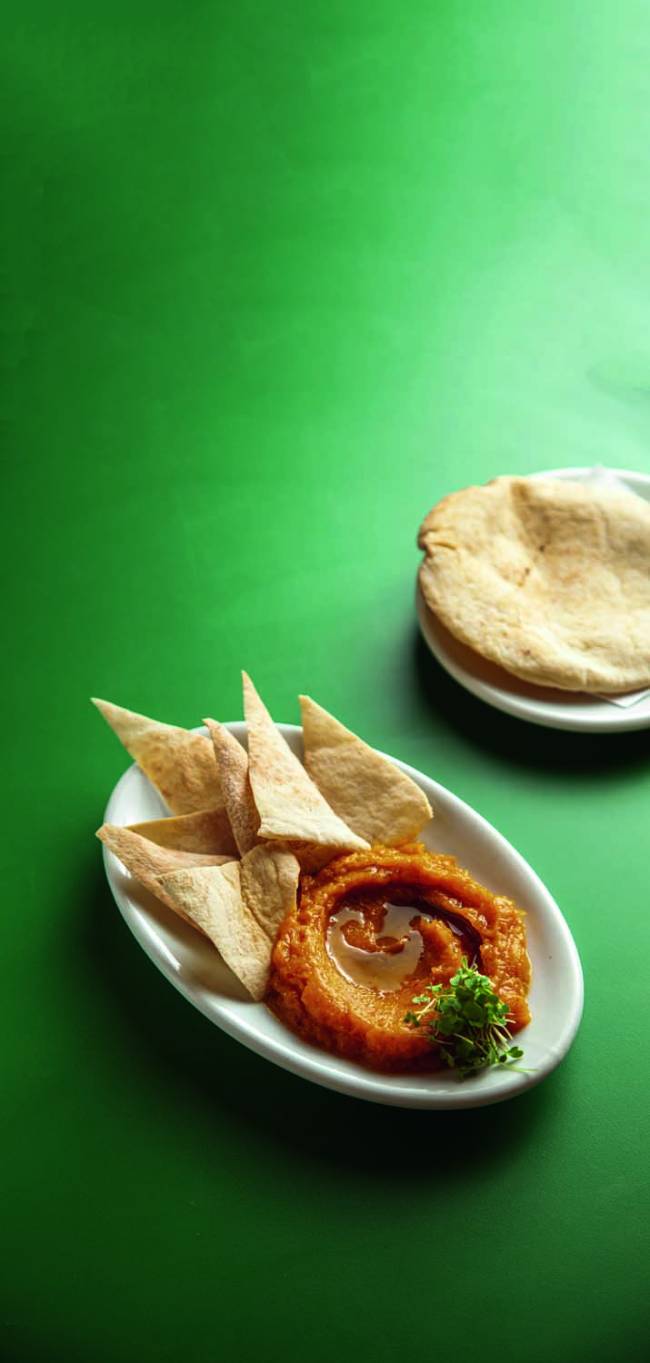 Ajlouk de potiron Shoshana Ajlouk de potiron: purê tunisiano de abóbora assada com pimenta harissa