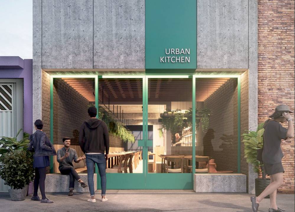 Fachada Urban Kitchen Pinheiros