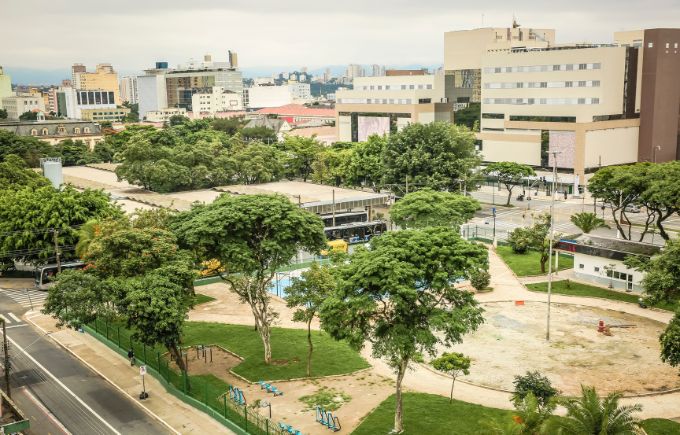 Terminal: 10% da área do Palácio dos Bandeirantes