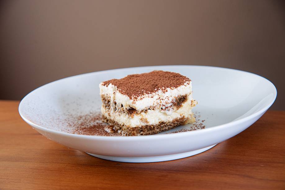 Tiramisu: aromatizado com vinho jerez Tiramisu: aromatizado com vinho jerez
