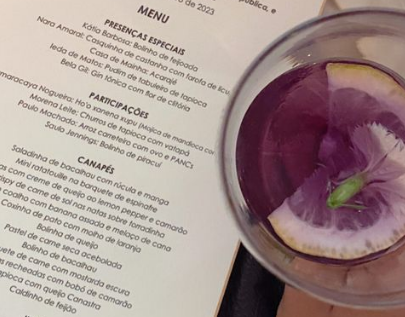 O drinque que muda de cor servido na posse de Lula