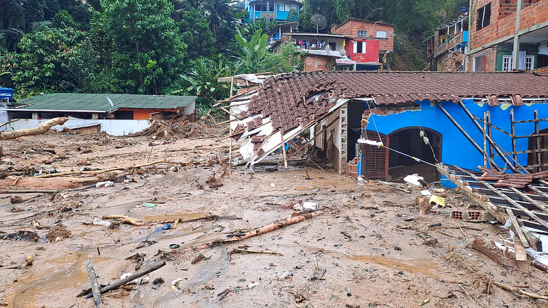 Chuvas em São Sebastião