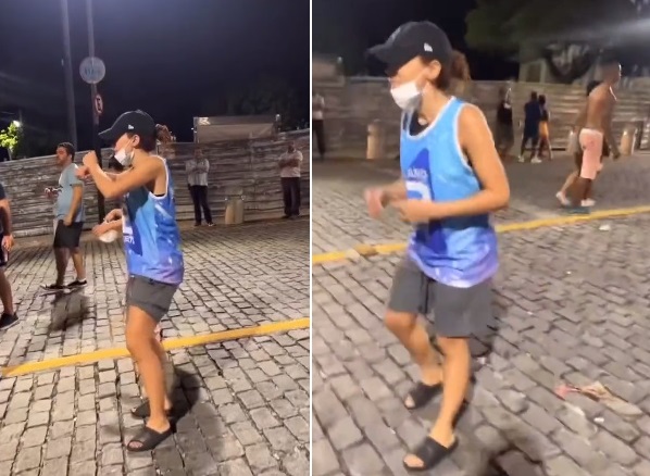 Anitta se disfarça e curte Carnaval de Salvador como “anônima”