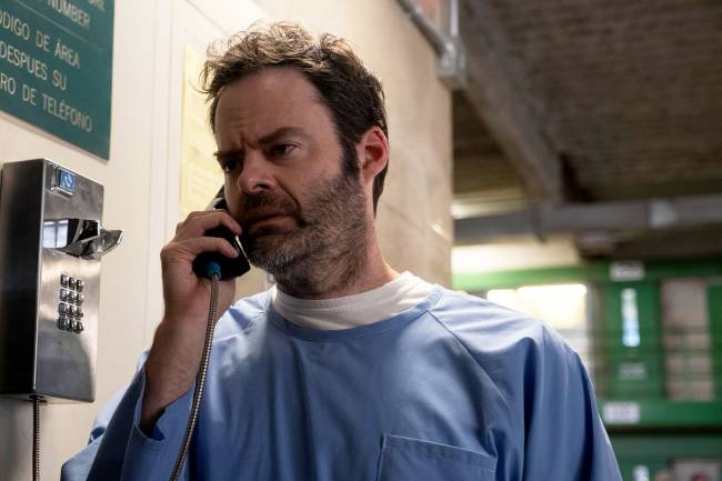 barry – cred hbo Homem preso fala ao telefone