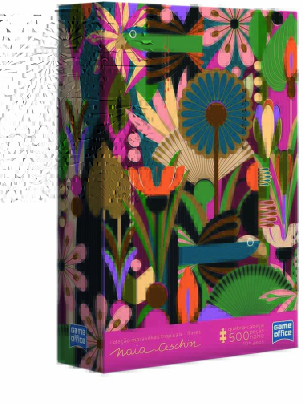 Quebra-cabeça flores