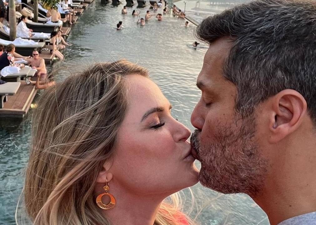 Susana Werner e Júlio César em Cingapura
