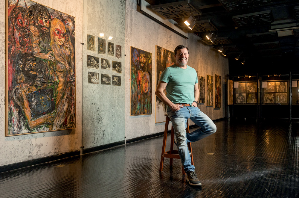 Mostra apresenta obras inéditas de Enrique Lipszyc, pai da Panamericana