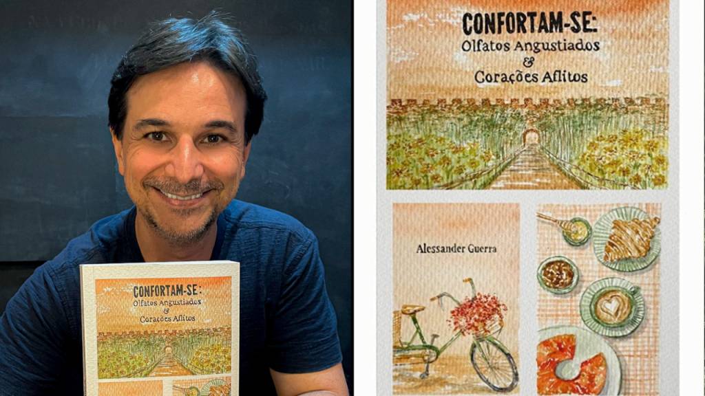 Romance e comida: Alessander Guerra, do Cuecas na Cozinha, lança livro