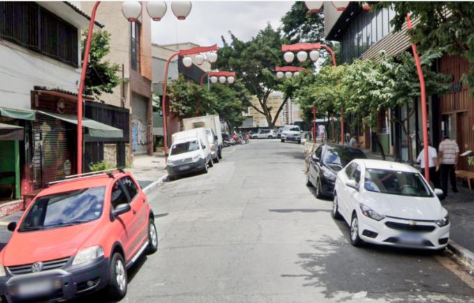 ThomazGonzaga Imagem mostra como é atualmente a rua Thomaz Gonzaga