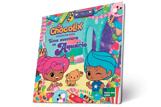 Série de animação ‘Os Chocolix’ ganha novo livro