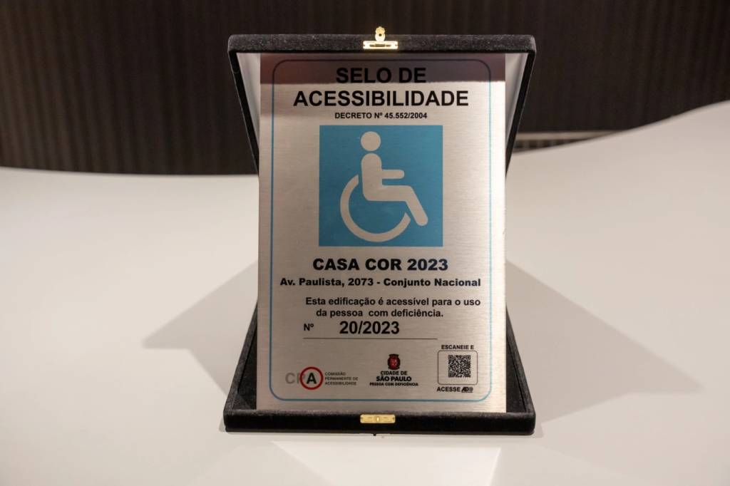 AB-07986 CASACOR São Paulo recebe Selo de Acessibilidade concedido pela CPA