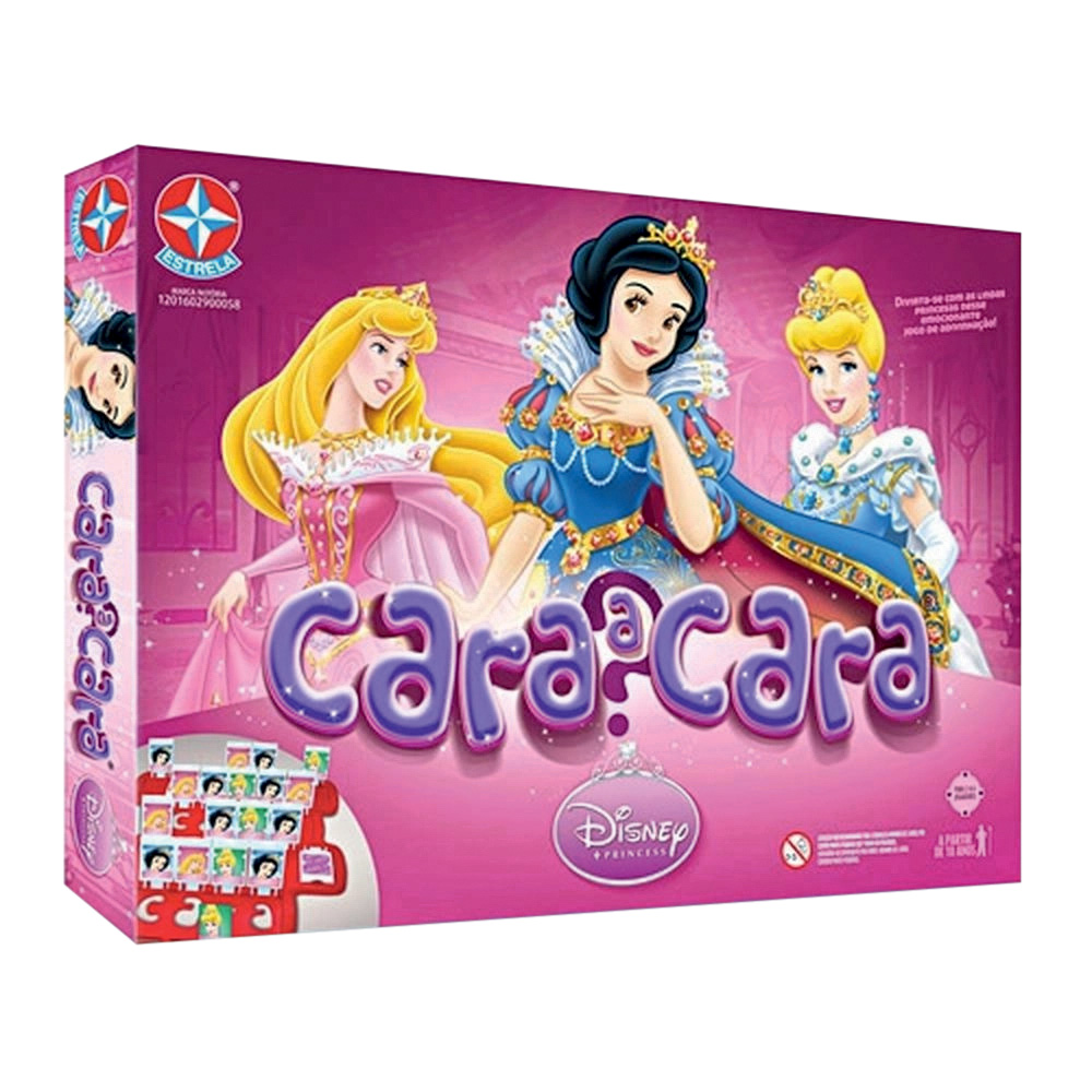 jogo cara a cara princesas