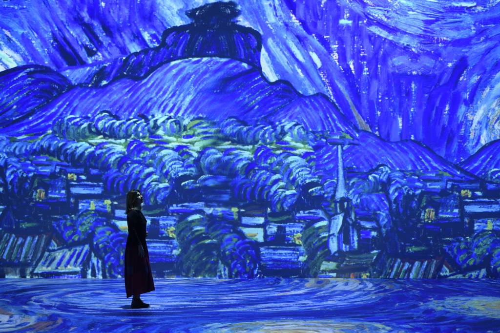Nova mostra imersiva de Van Gogh estreia na Zona Norte de São Paulo