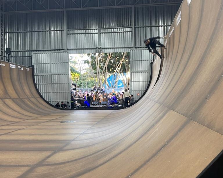 Pista de half pipe é a primeira pública da cidade de São Paulo
