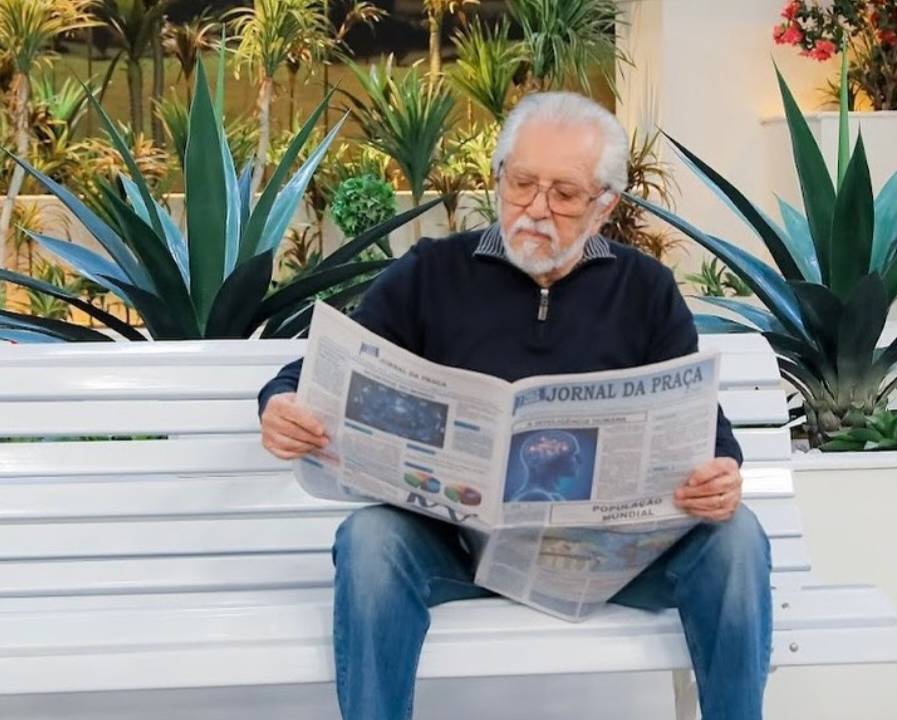O humorista Carlos Alberto Nóbrega